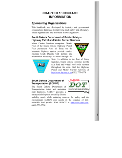 chapter 1: contact information