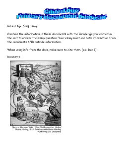 Taryn Gilded Age DBQ