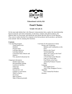 Educational Activity Kit - EAK - Food Chains
