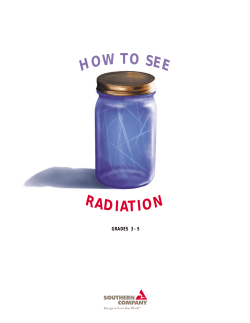 How to See Radiation - Grades 3-5