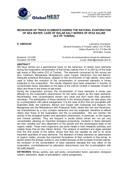 Get Full Paper - Global NEST Journal