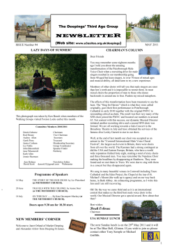 NEWSLETTER - U3A Site Builder