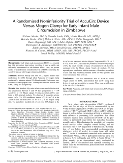 A Randomized Noninferiority Trial of AccuCirc Device Versus