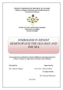 Chapter One : Symbolism in Literature