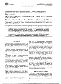 Medhaumnsmms of Occoiipattiioiniall Asttlhinnia lundlincei toy