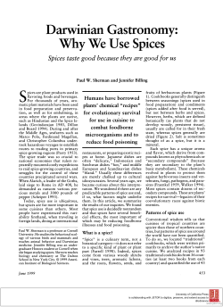 Spices - Oxford Academic - Oxford University Press