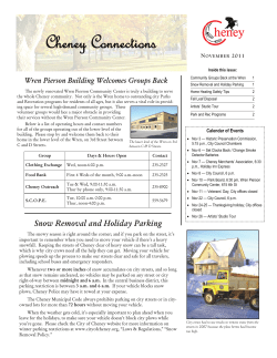 Cheney Connections