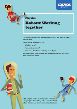 Robots: Working together