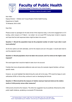 Faculty of Public Health