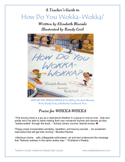 How Do You Wokka-Wokka?