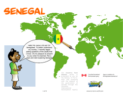 Hello! My name is Eli and I`m Senegalese. To better understand my