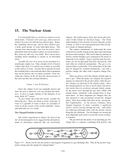 15. The Nuclear Atom - Brigham Young University