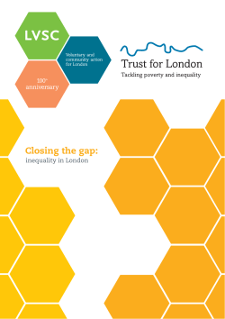 Closing the Gap: Inequality in London