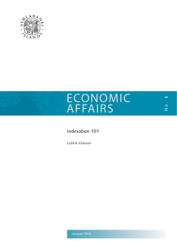 Indexation 101 - Central Bank of Iceland