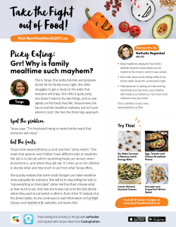 Picky Eating: Grr! Why is family mealtime such mayhem?