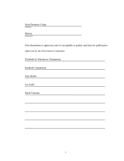 Final Diss, Scott Crago