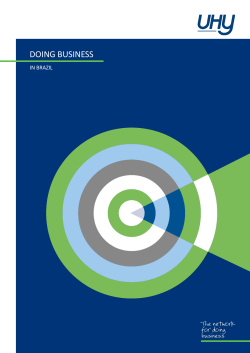 Doing Business in Brazil