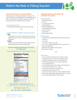 Follow the Path to Filling Snacks!