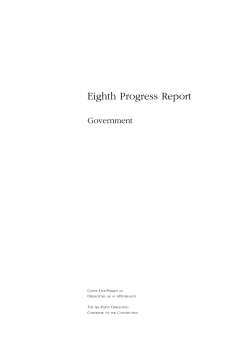 govt report - Constitutional Convention