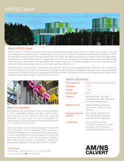 AM/NS Calvert - ArcelorMittal USA