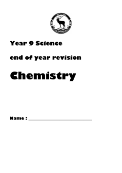 Year 9 Science revison doc _15-16_ end of year