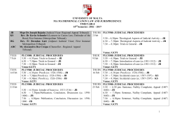 MA Matrimonial Canon law and Jurisprudence