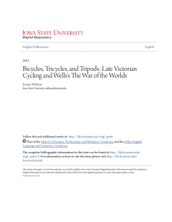 Bicycles, Tricycles, and Tripods - Iowa State University Digital