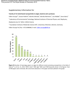 Supplementary Information for