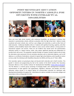 Post Secondary Education Opportunities in North