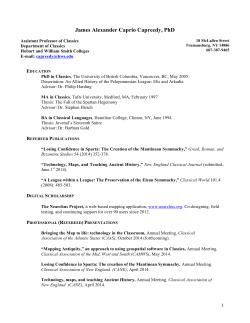 James Alexander Caprio Capreedy, PhD