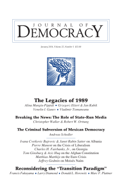 The Criminal Subversion of Mexican Democracy