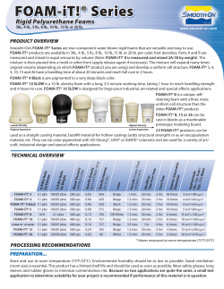 FOAM-iT!&reg; Series - Smooth-On