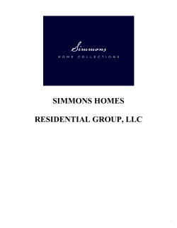 Simmons Homeowners Guide