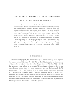 LARGE Wk- OR K3,t-MINORS IN 3