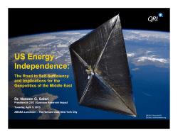 US Energy Independence - Quantum Reservoir Impact