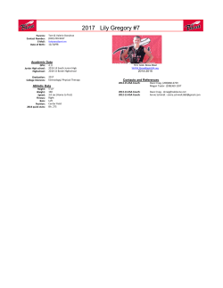 2017 Lily Gregory #7 - Boise Blast Softball