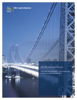 US Municipal Focus - RBC Capital Markets