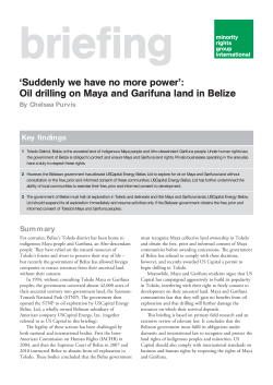 Download: `Suddenly we have no more power`: Oil drilling on Maya
