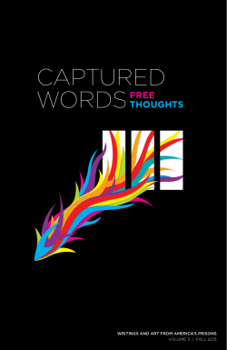 captured words - The Real Cost of Prisons Project