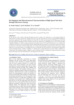 Full Article PDF - Indian Journal of Advances in Chemical