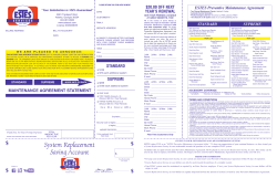 Estes Maintenance Agreement