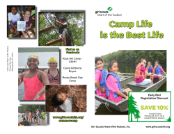 Camp Life is the Best Life - Girl Scouts Heart of the Hudson