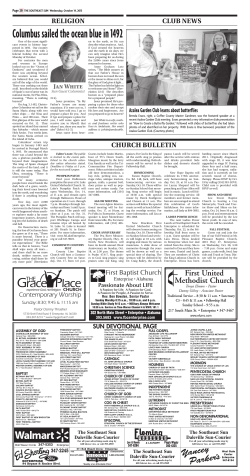 Columbus sailed the ocean blue in 1492