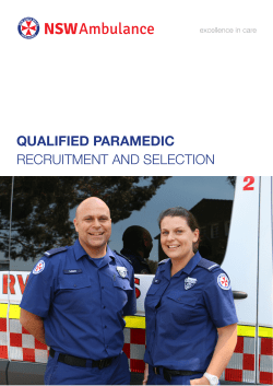 qualified paramedic recruitment and selection - File Uploader