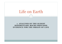 Life on Earth - ureyandmillerexperiment