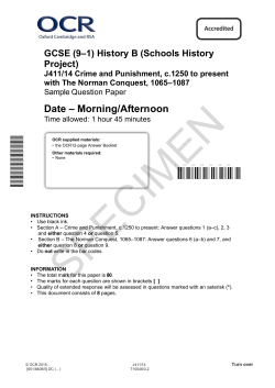 J411/14 Crime