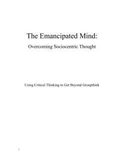 The Emancipated Mind