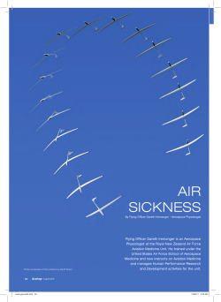 air sickness