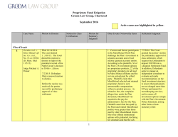 Proprietary Fund Cases