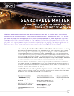 ten-year forecast - Institute for the Future